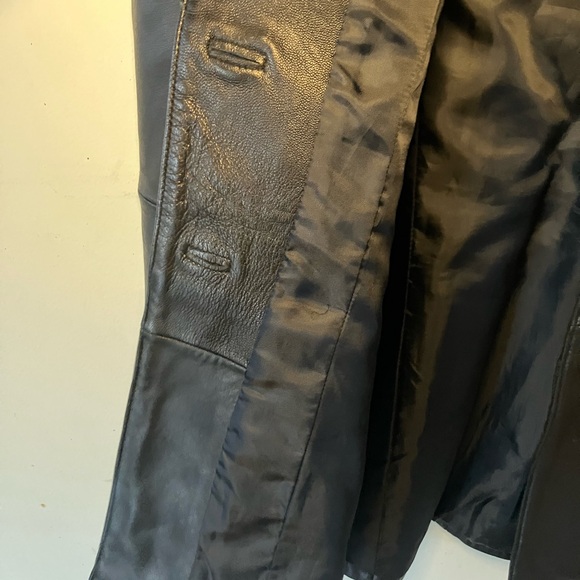BP Classic Black Leather Jacket - Picture 4 of 7